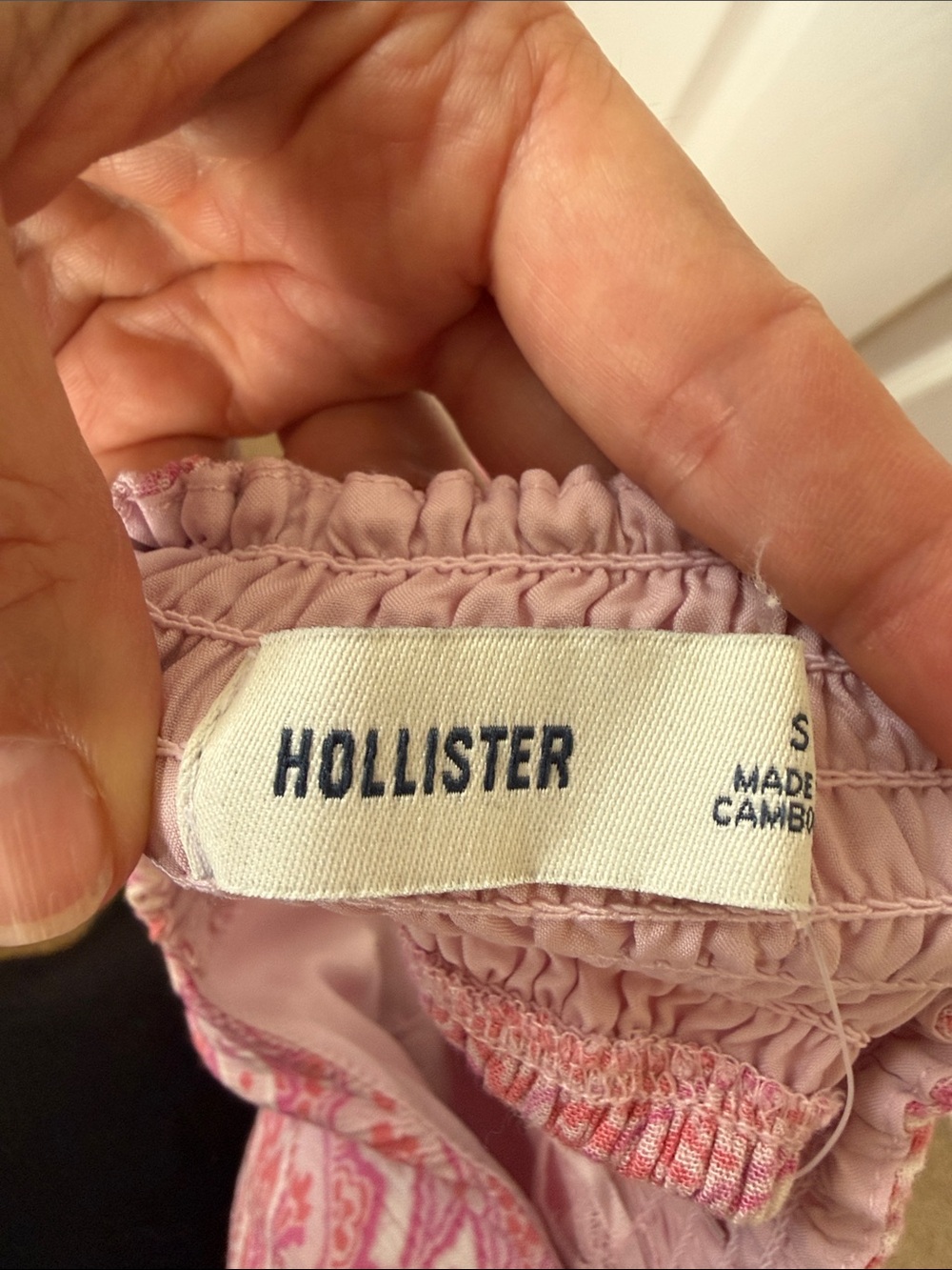 Hollister Pink Paisley Halter Maxi - Picture 5 of 6